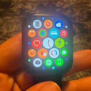 Smartwatch with Black Band